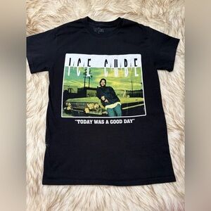 Ice cube “Today was a good day” tee.